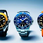 최고의 다이버 시계 TOP 10 - Here are three detailed image generation prompts in English, designed to capture the essence of dive...