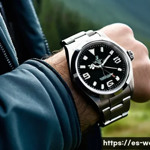 롤렉스 익스플로러와 서브마리너 차이 - **Prompt for Rolex Explorer: "The Discreet Adventurer"**
    "A person, aged late 20s to early 40s, ...